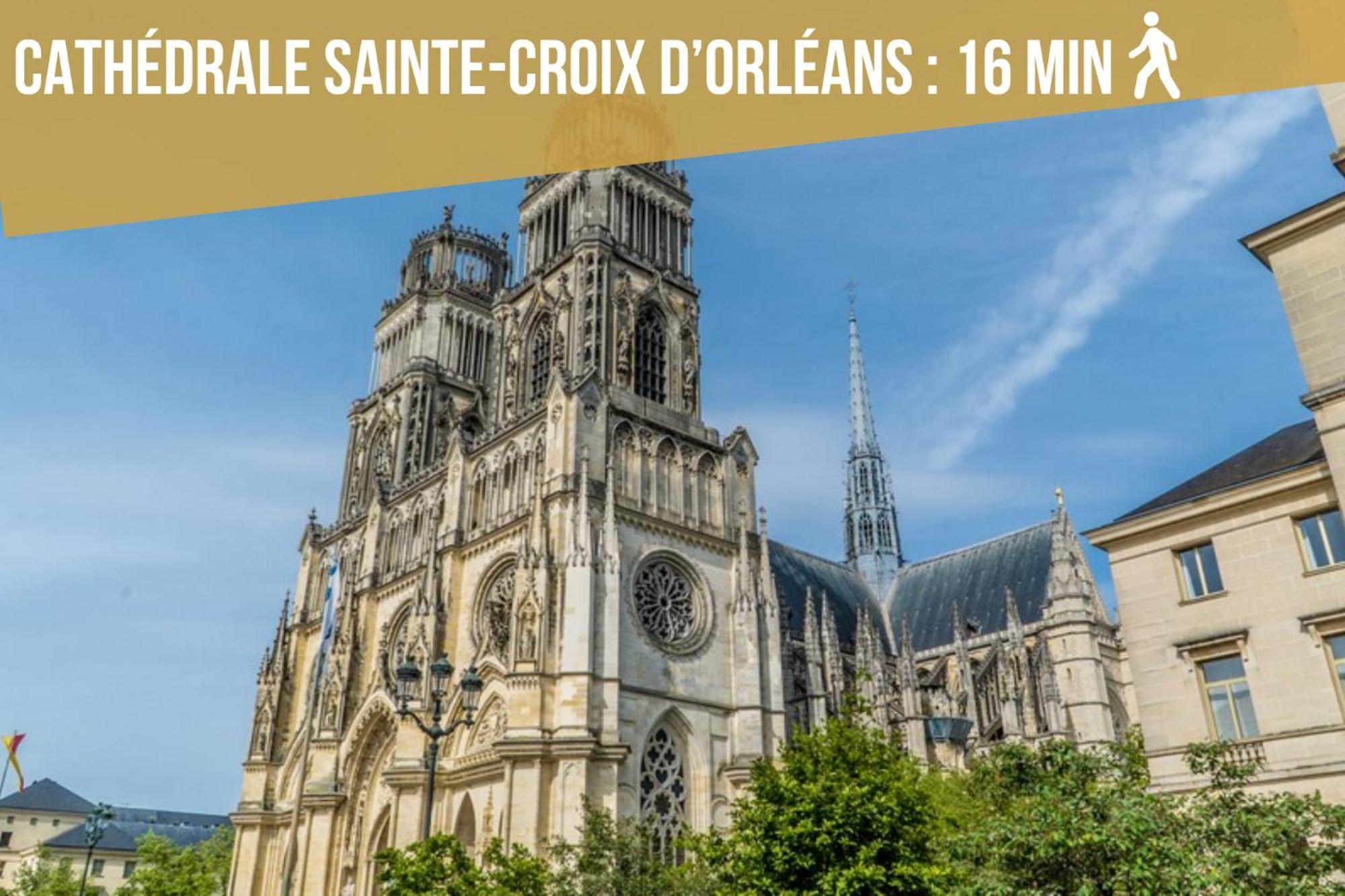 Le St Paterne, Hyper Centre, 3 Chambres Tt Confort Orléans Kültér fotó